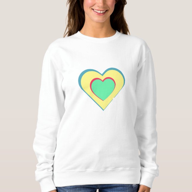 Sweatshirt Herz ♥ Coeur (Devant)