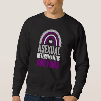 Sweatshirt Hétérooromantique Awkward Pride Asexuelle Bohem