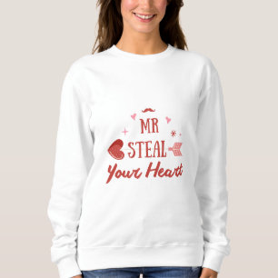 Sweatshirt Heureuse Sainte-Valentin 2024 - Coeurs de la Saint