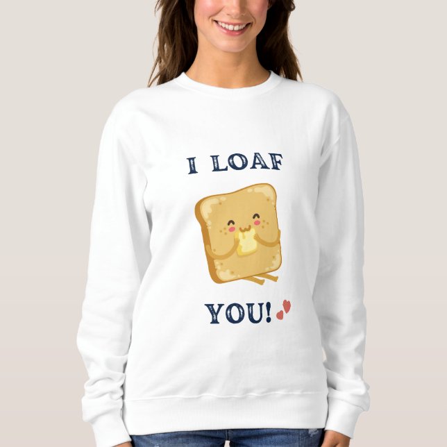Sweatshirt Heureuse Sainte-Valentin 2024 - Drôle Amour Vous (Devant)