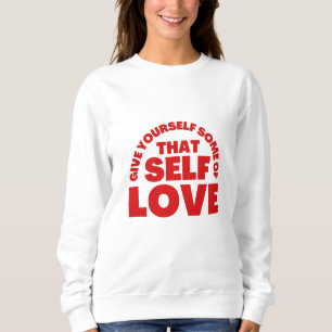 Sweatshirt Heureuse Sainte-Valentin - L'Amour Est Le Bonheur