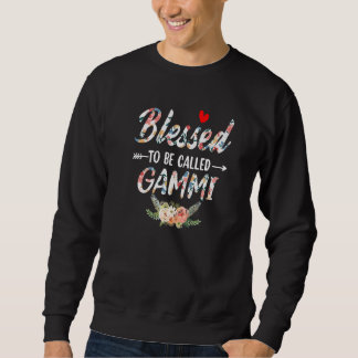 Sweatshirt Heureux d'être appelé Gammi Funny Gammi D de mère