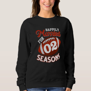 Sweatshirt Heureux Marié Pour 2 Saisons De Football 2e Annive