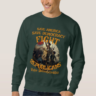 Sweatshirt HG CBP 250ÈME ANNIVERSAIRE DRApeau ÉTATS-UNIS AMÉR