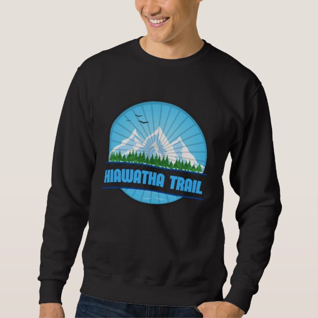 Sweatshirt Hiawatha Trail Idaho Montana (Devant)