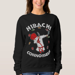 Sweatshirt Hibachi Chef Costume Hibachi Connoisseur Japonais