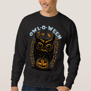 Sweatshirt Hibou d'Halloween