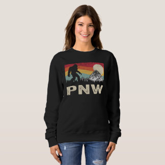 Sweatshirt Hiking Bigfoot PNW Camping Sasquatch