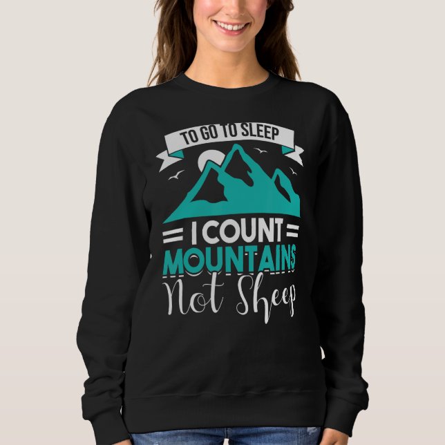Sweatshirt Hiking National Park Hike Mountain Hiker 2 (Devant)