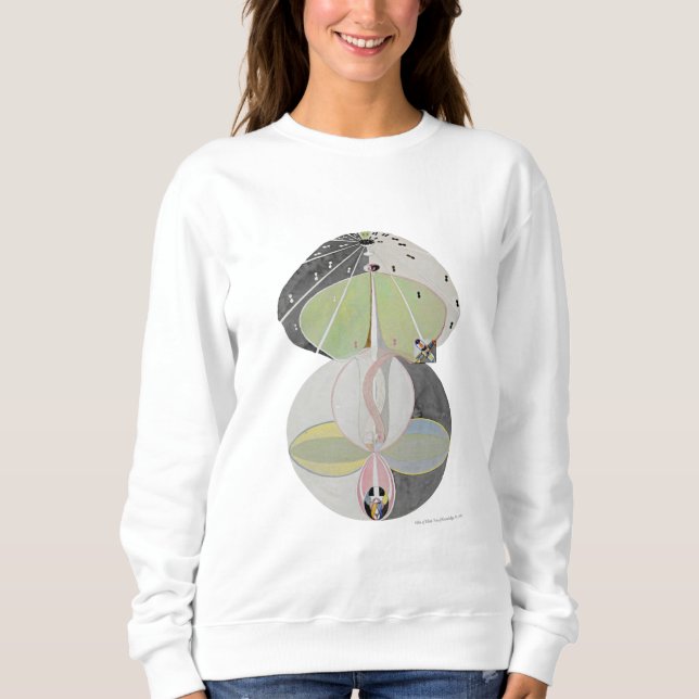 Sweatshirt Hilma af Klint - Arbre du savoir, No 5 (Devant)
