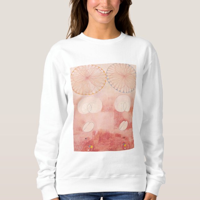 Sweatshirt Hilma af Klint - Les dix plus grandes, No 9 (Devant)