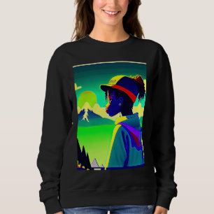 Sweatshirt Hip hop lo fi chillhop battements calmes lofi esth
