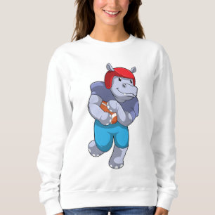 Sweatshirt Hippo à Football Sports