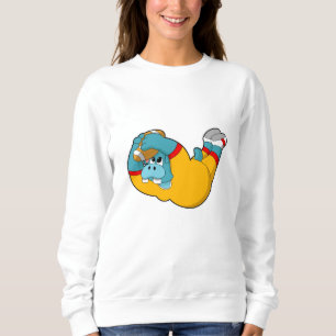 Sweatshirt Hippo à Football Sports