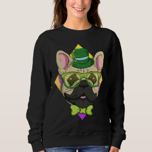 Sweatshirt Hipster French Bulldog mignon Français Bulldog Lov