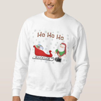 Sweatshirt Ho Ho Ho Santa Sleigh