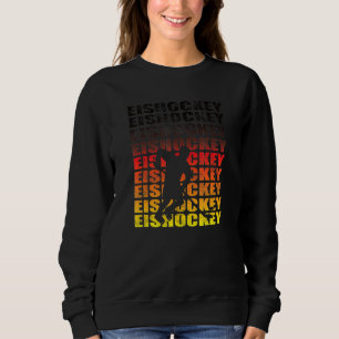 Sweatshirt Hockey Hobby Sport Motif Avec Dire Comme Hockey Su