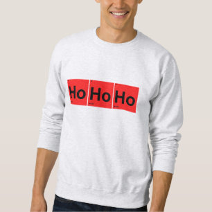 Sweatshirt HoHoHo Élément périodique Engrenage de Noël