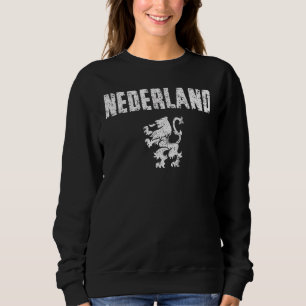 Sweatshirt Holland Retro Nederland Football néerlandais Nerth