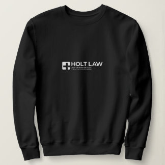 Sweatshirt Holt Law Color Black, femmes