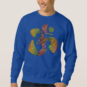 Sweatshirt Holy OM - Ornement couleur or