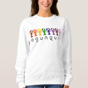 Sweatshirt Homards d'arc-en-ciel d'Ogunquit Maine
