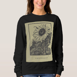 Sweatshirt Homemaker SunFlower Retro Vintage
