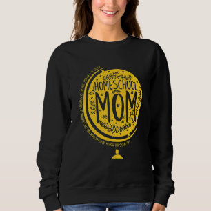 Sweatshirt Homeschool Maman She Opens Her Mouth With Wisdom H