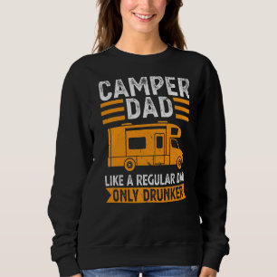 Sweatshirt Homme Camper Papa Comme Un Papa Régulier Seulement