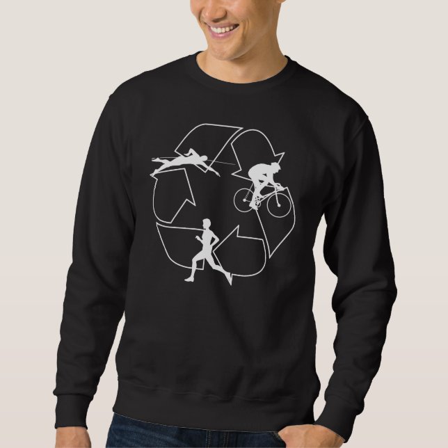 Sweatshirt Homme de triathlon (Devant)