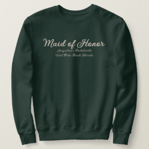 Sweatshirt Homme d'honneur Bachelorette Party Correspondance