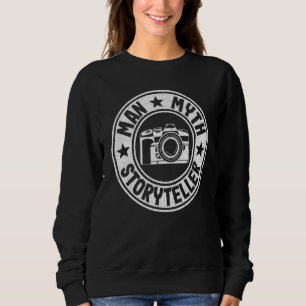 Sweatshirt Homme mec Mythe Conteur Photographe Papa Hommes  P