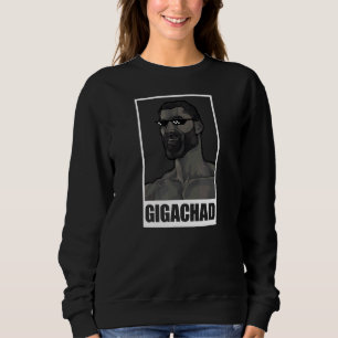 Sweatshirt Homme moyenne Sigma Homme Gigachad Mème