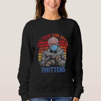 Sweatshirt Homme Mythe Mittens Inauguration amusante Bernie S