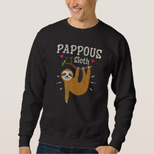 Sweatshirt Homme Paresseux Graphique Humour Zoo Animal Pappou