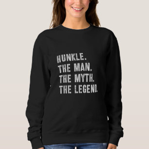 Sweatshirt Homme Tonton L'Homme Mythe Légende Oncle Pour Hun