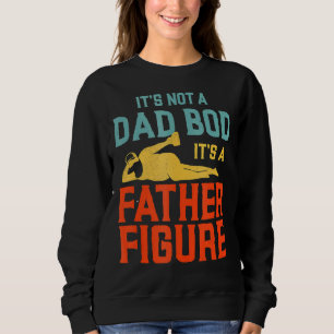 Sweatshirt Hommes Ce n'est pas un papa Bod C'est un père-Figu