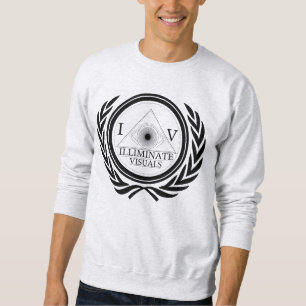 Sweatshirt Hommes - encolure ras du cou - IV norme - logo de
