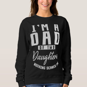 Sweatshirt Hommes Famille Hommes Papa Filles Fête des pères P