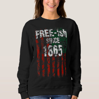 Sweatshirt Hommes Femmes Libèrent Ish Depuis 1865