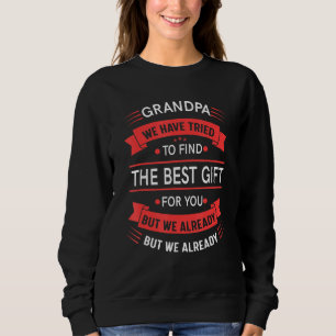 Sweatshirt Hommes Fier Grand-Père De Grand-Enfants Femme Père