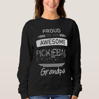 Sweatshirt Hommes fiers d'un super grand-père de pickleball