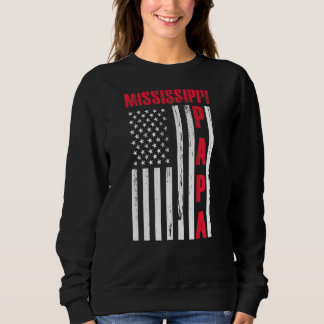 Sweatshirt Hommes Fiers Mississippi Papa Tee - shirts Pour Le