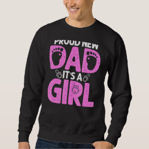 Sweatshirt Hommes Fiers Nouveau Père Pour Hommes Fête des pèr