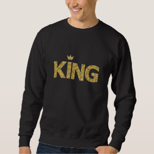 Sweatshirt Hommes Garçons Monde Roi Graphic Je suis Roi
