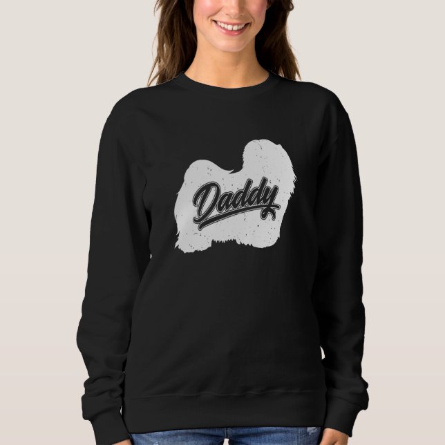 Sweatshirt Hommes Havanais Daddy Propriétaire Chien Papa Père (Devant)
