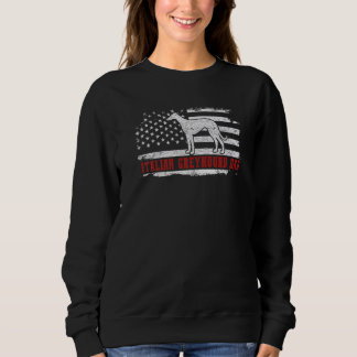 Sweatshirt Hommes Italien Greyhhop Papa Distressed American F