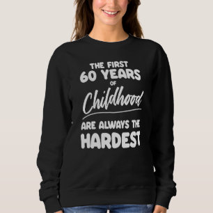 Sweatshirt Hommes Jalon 60e Anniversaire Citations Papa Frère