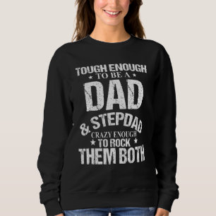 Sweatshirt Hommes Je suis Fier Papa Et Stepdad Je Les Frappe 
