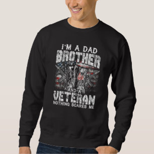 Sweatshirt Hommes Je Suis Père Frère Vétérinaire Rien Ne Me F
